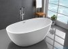 The North Bath Odin wanna wolnostojąca 150x80cm + syfon Klik-klak wizualizacja wanna stojąca